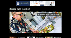 Desktop Screenshot of elsker-med-kokken.dk